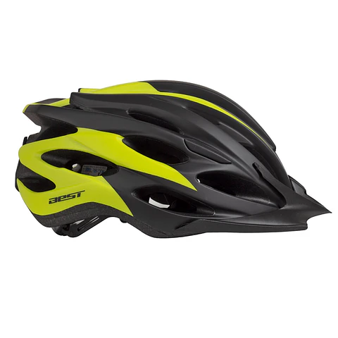 CASCO BEST VG  NEGRO / VERDE  TALLA L  CERTIFICADO EN CAJA