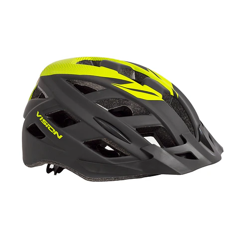 CASCO VISION NEGRO / VERDE TALLA L CERTIFICADO  EN CAJA