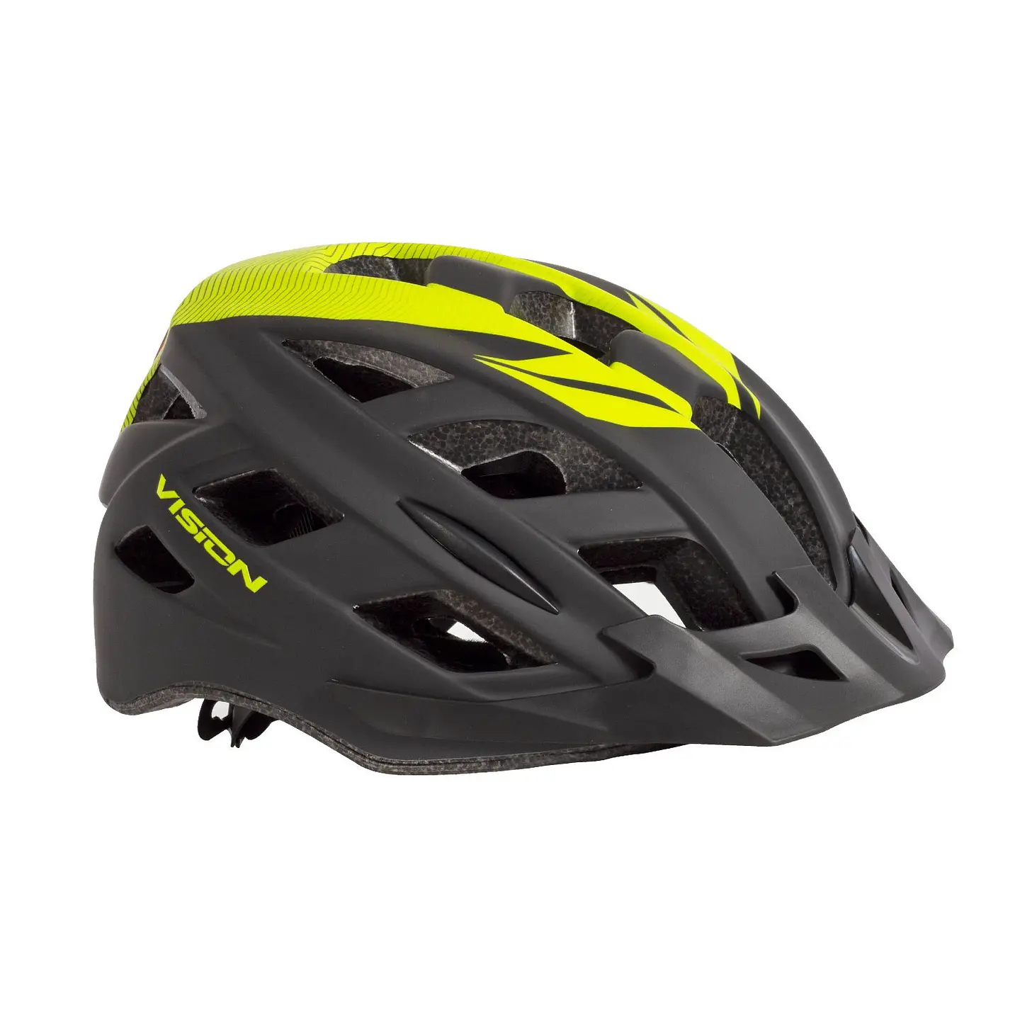 CASCO VISION NEGRO / VERDE TALLA M CERTIFICADO  EN CAJA 1