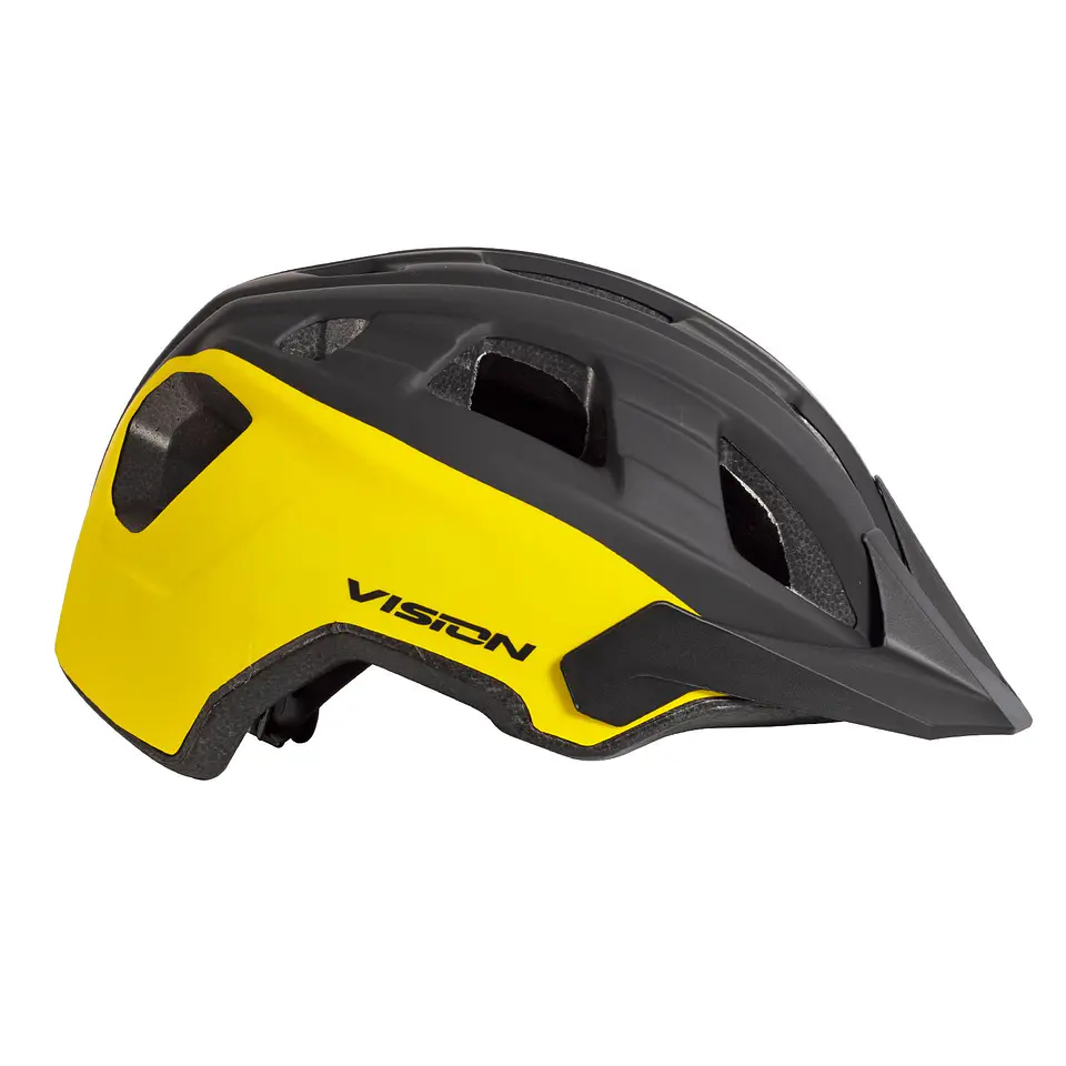 CASCO VISION ENDURO  NEGRO / AMARILLO  TALLA L  EN CAJA 2