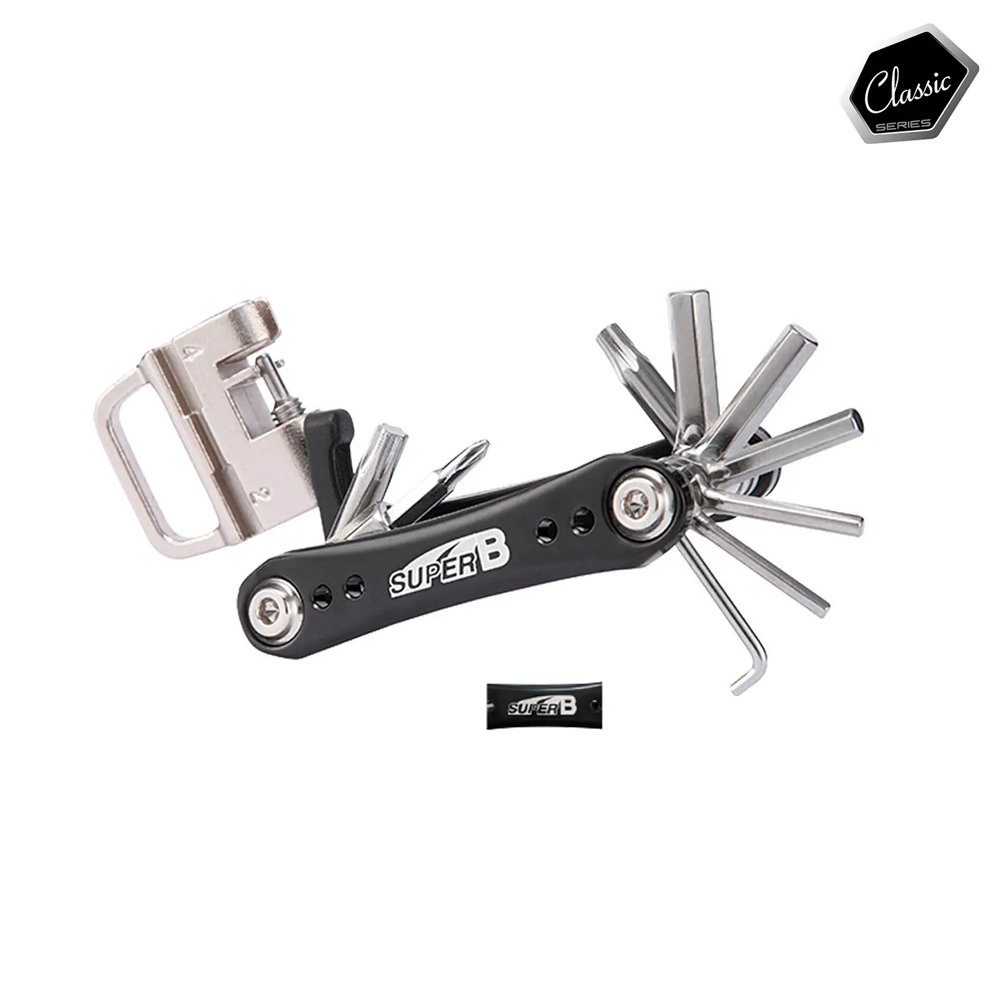 HERRAMIENTA PLEGABLE SUPER B 18 EN 1 TB-FD20 NEGRO PORTATIL 1