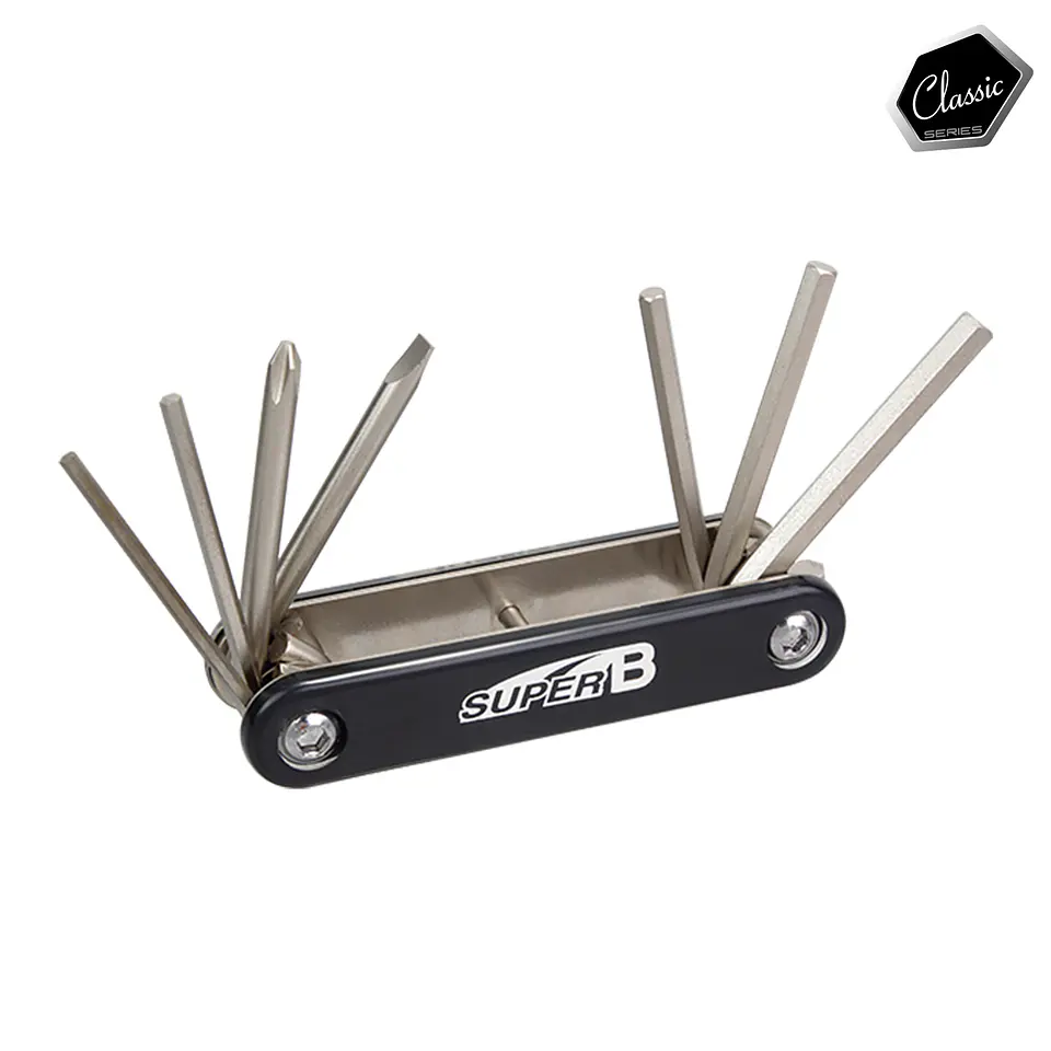 HERRAMIENTA PLEGABLE SUPER B 7 EN 1 TB-9600 PORTATIL 7 FUNCIONES 1