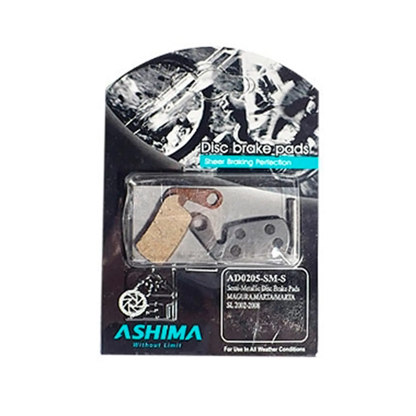 PASTILLA FRENO ASHIMA AD0205 SM 1
