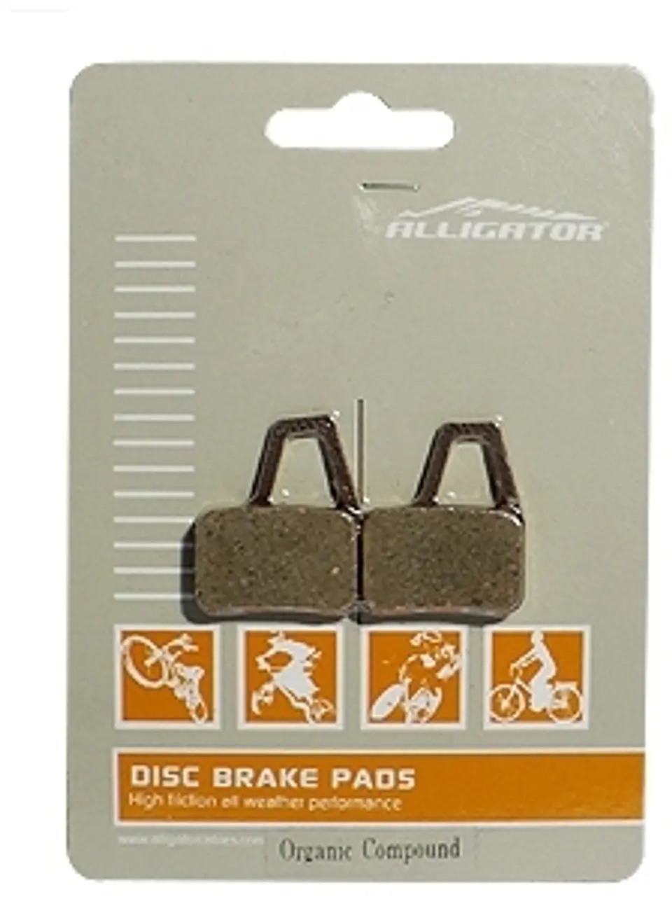 PASTILLA FRENO ALLIGATOR ORGANICA HK-VX026 1