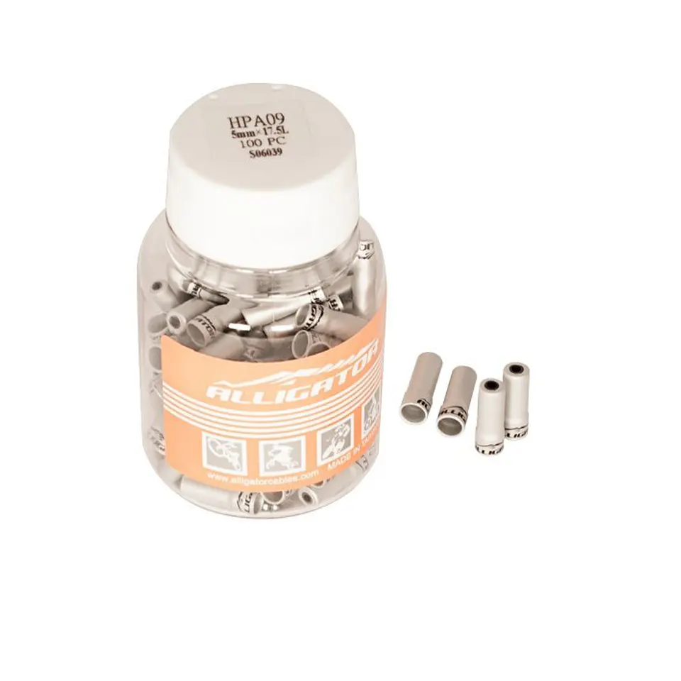 TERMINACION CABLE ALLIGATOR SILVER LY-HPA09 1