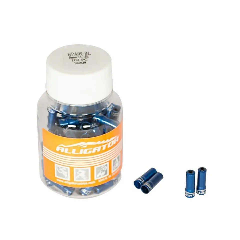 TERMINACION CABLE ALLIGATOR AZUL LY-HPA09-BL 1