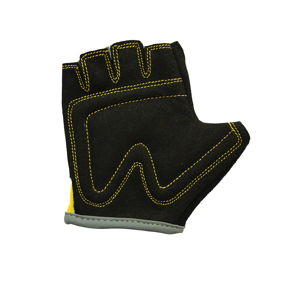 GUANTES BEST DEDOS CORTOS MOD. INFANTIL SB-01-8816 AMARILLO TALLA 10 2