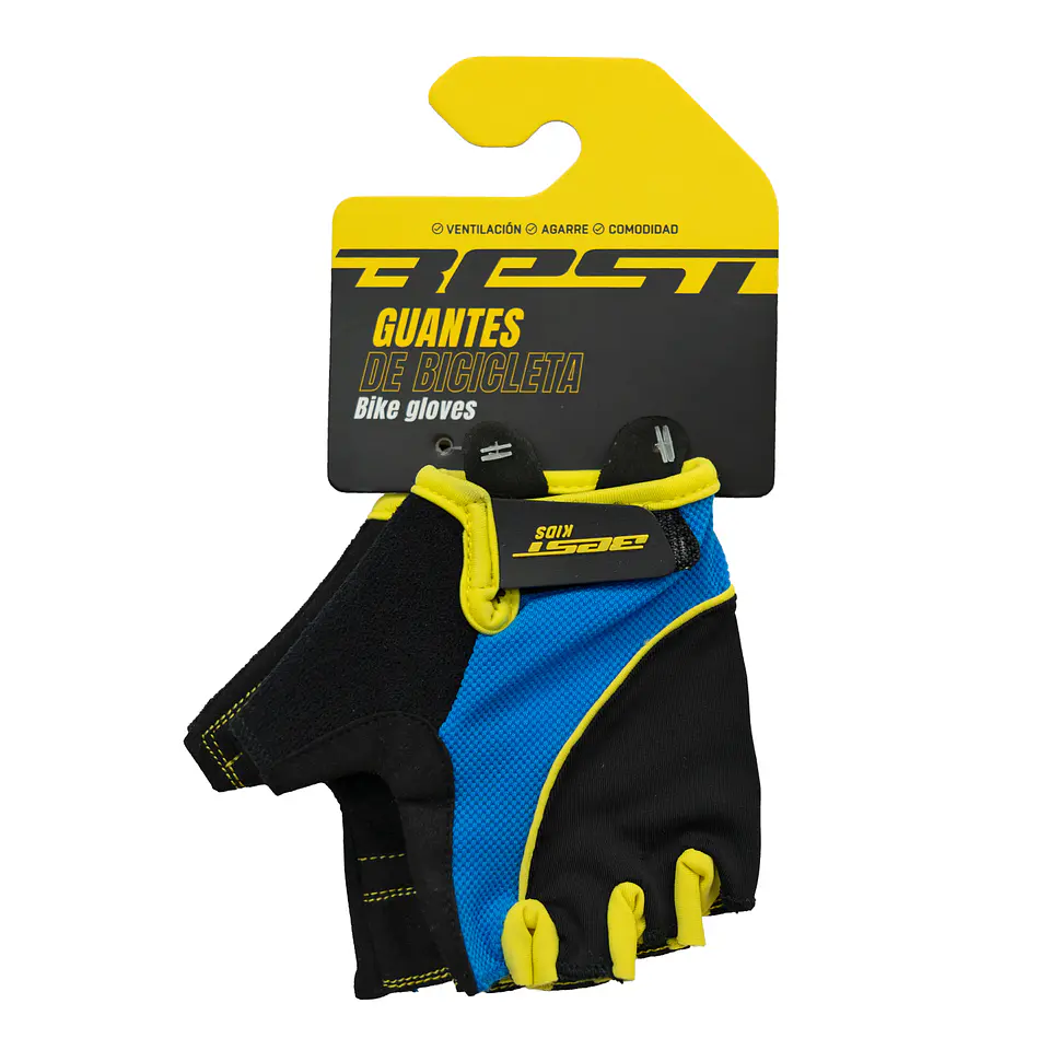 GUANTES BEST DEDOS CORTOS MOD. INFANTIL SB-01-8816 AZUL TALLA 6 1