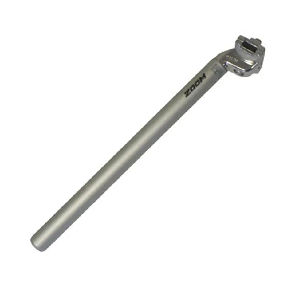 TUBO DE SILLIN ZOOM SP-C207 DIAMETRO 25.4 MM, 25.4 X 350 MM, COLOR PLATEADO ALUMINIO 1