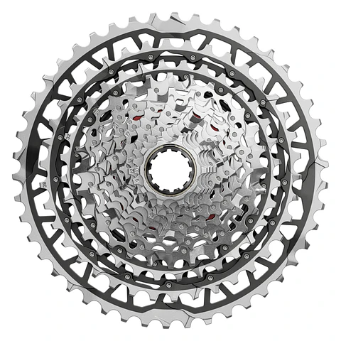 Piñón SRAM XDR Force E1 XPLR Flattop XG-1371 13V 10-46T Plateado