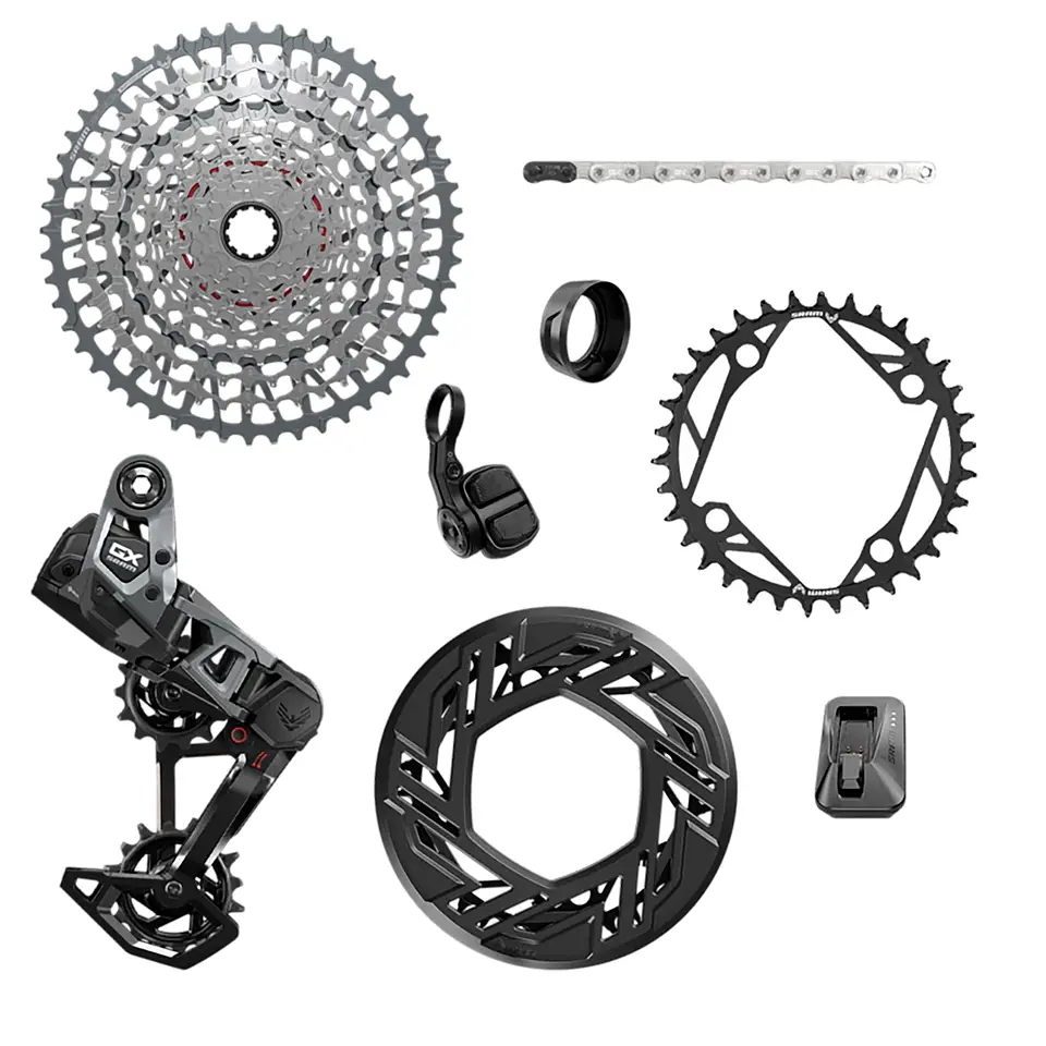 Transmisión SRAM Eagle GX D2 UDH AXS E-MTB 104BCD 34T 3mm T-Type 126L XS-1275 10-52T 1