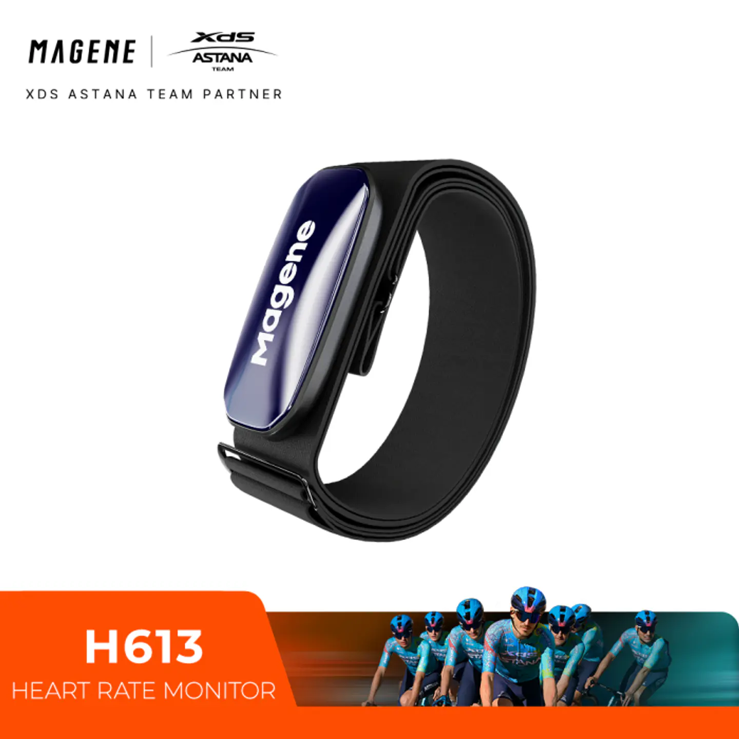 Banda Monitor de Frecuencia Cardíaca Magene H613 1