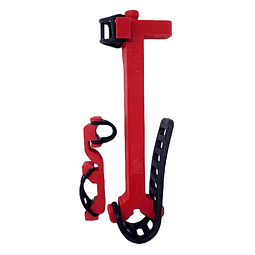 Redside Custom Tools - Kit Soporte para Jeringas (2 soportes más straps)