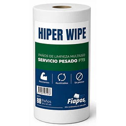 Paños de limpieza - Fiapos Hiper Wipe - 88 paños