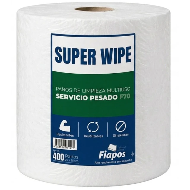 Paños de limpieza - Fiapos Super WIpe - 400 paños