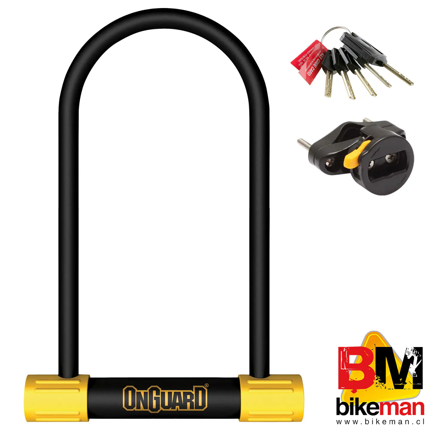 Candado U-Lock OnGuard Bulldog Largo 1