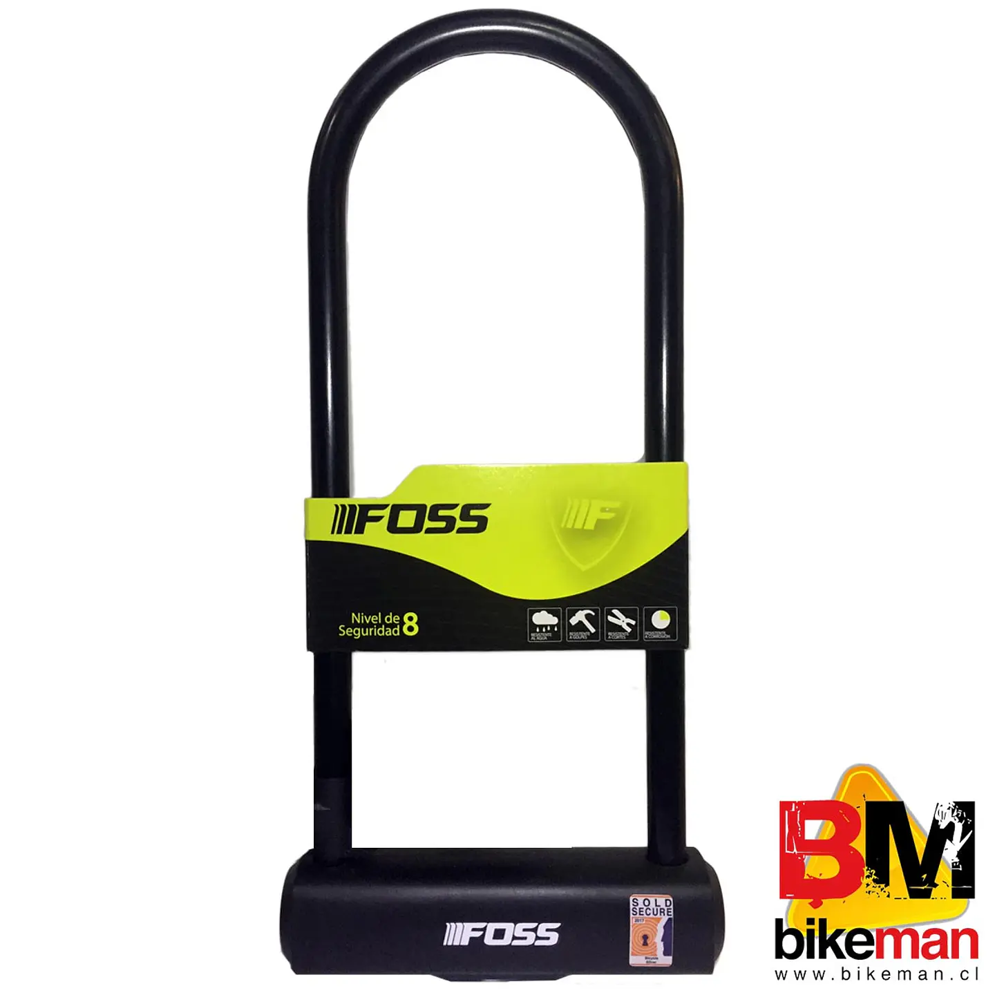 Candado U-Lock Foss Largo 1
