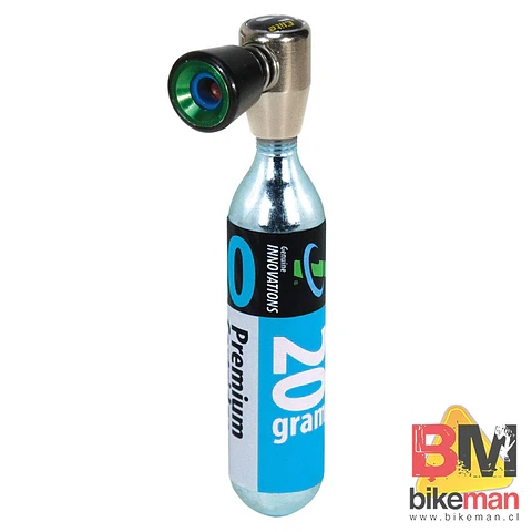 Bombin CO2 Genuine Innovations Microflate Nano + Botella 20 gr