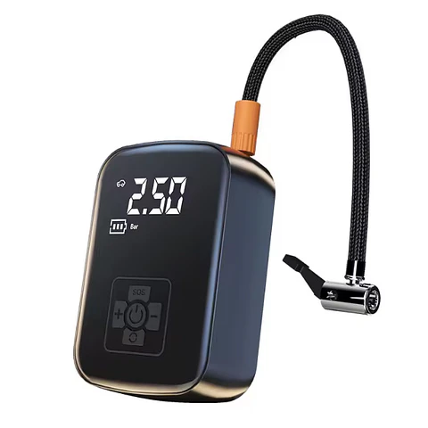 Compresor de Aire USB Recargable Pantalla con Manómetro