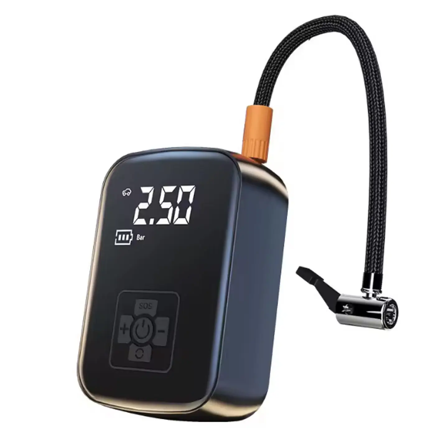 Compresor de Aire USB Recargable Pantalla con Manómetro 1