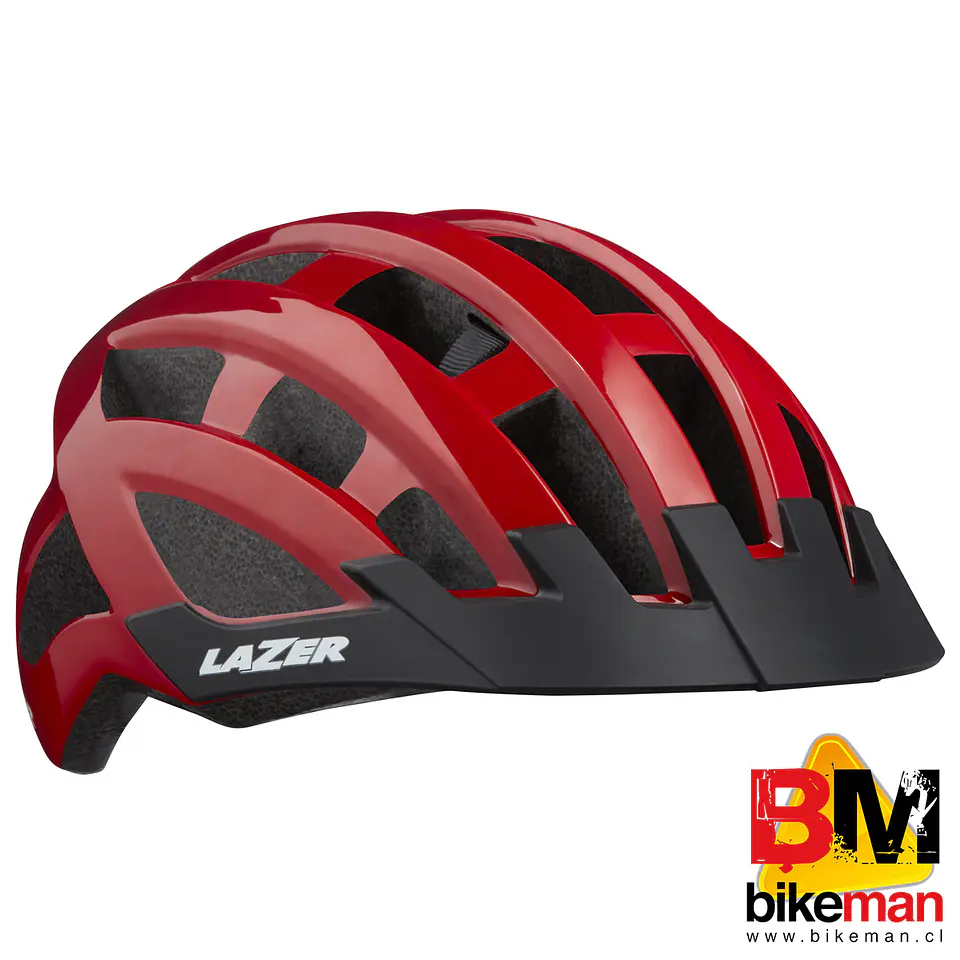 Casco Lazer Compact Rojo 1