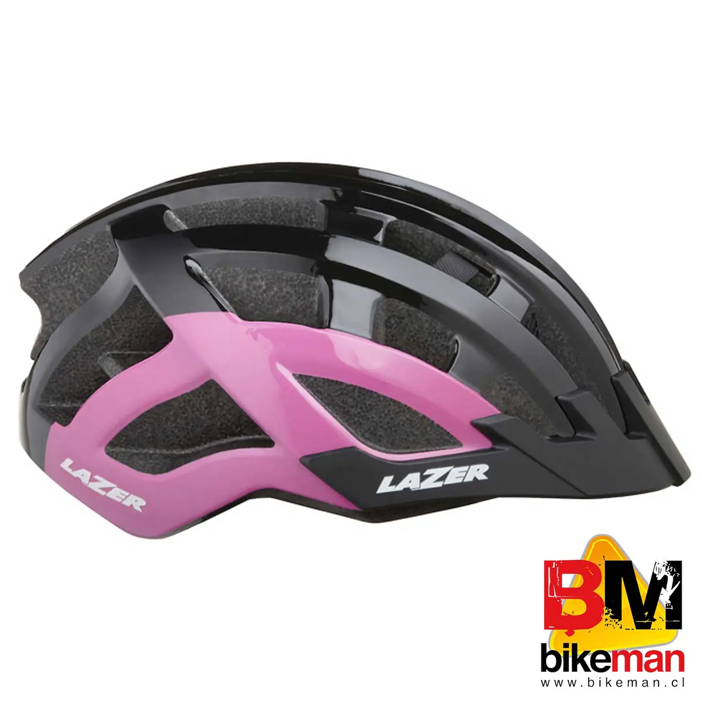Casco Lazer Petite Deluxe Black Matte con Luz 1