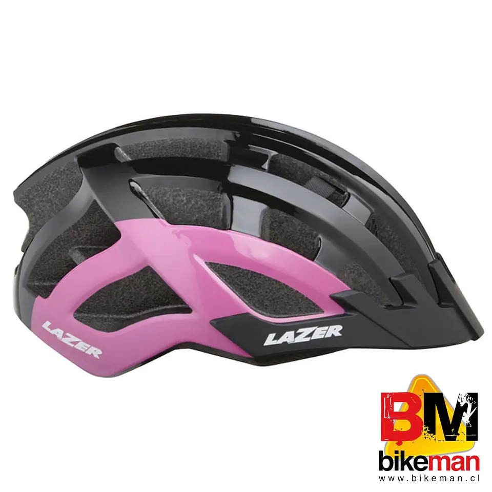Casco Lazer Petite Deluxe Black Matte con Luz 1