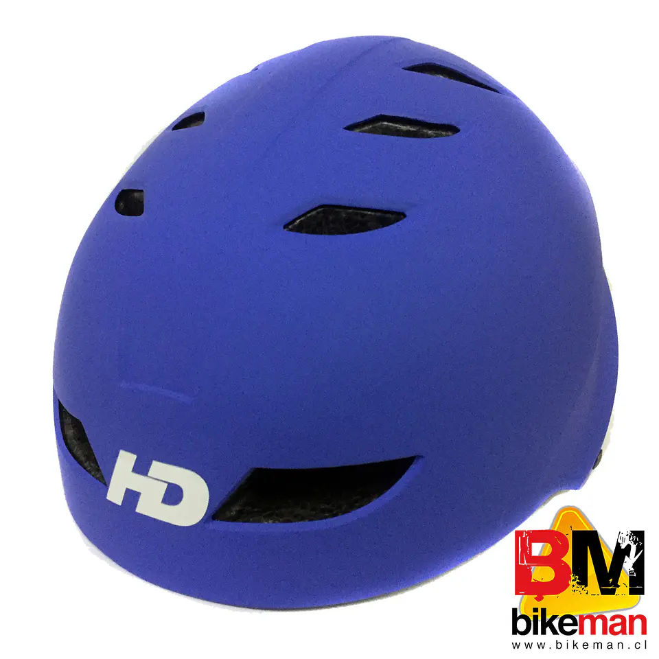 Casco HD Urbano con Luz Azul Talla S/M 2