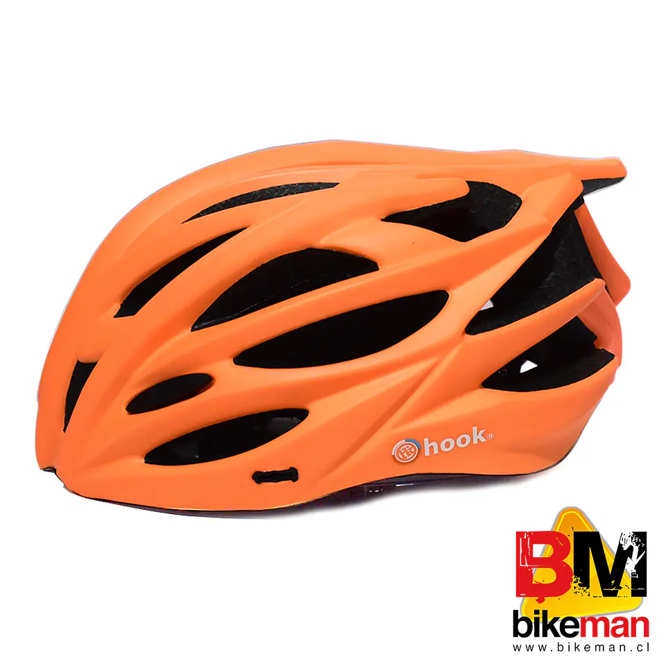 Casco Hook Sport MTB Naranjo Talla M 1