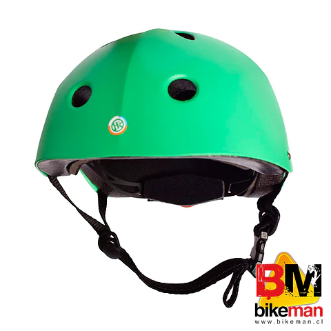 Casco Hook Urbano Verde con Luz Talla M