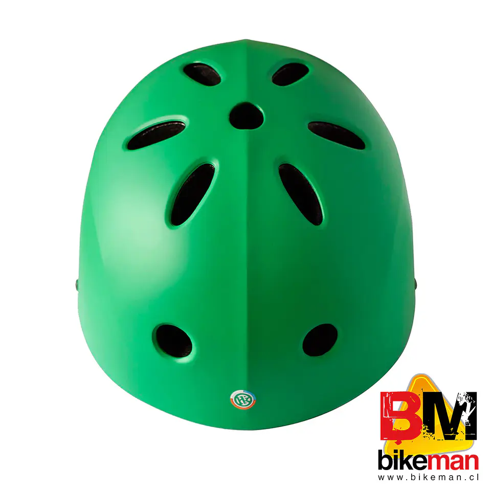 Casco Hook Urbano Verde con Luz Talla M 2