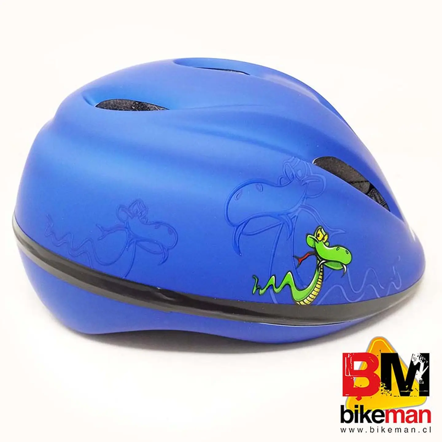 Casco Kidzamo Snake Azul Talla M 1