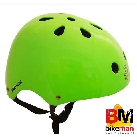 Casco Bianchi Urbano Verde Fluor