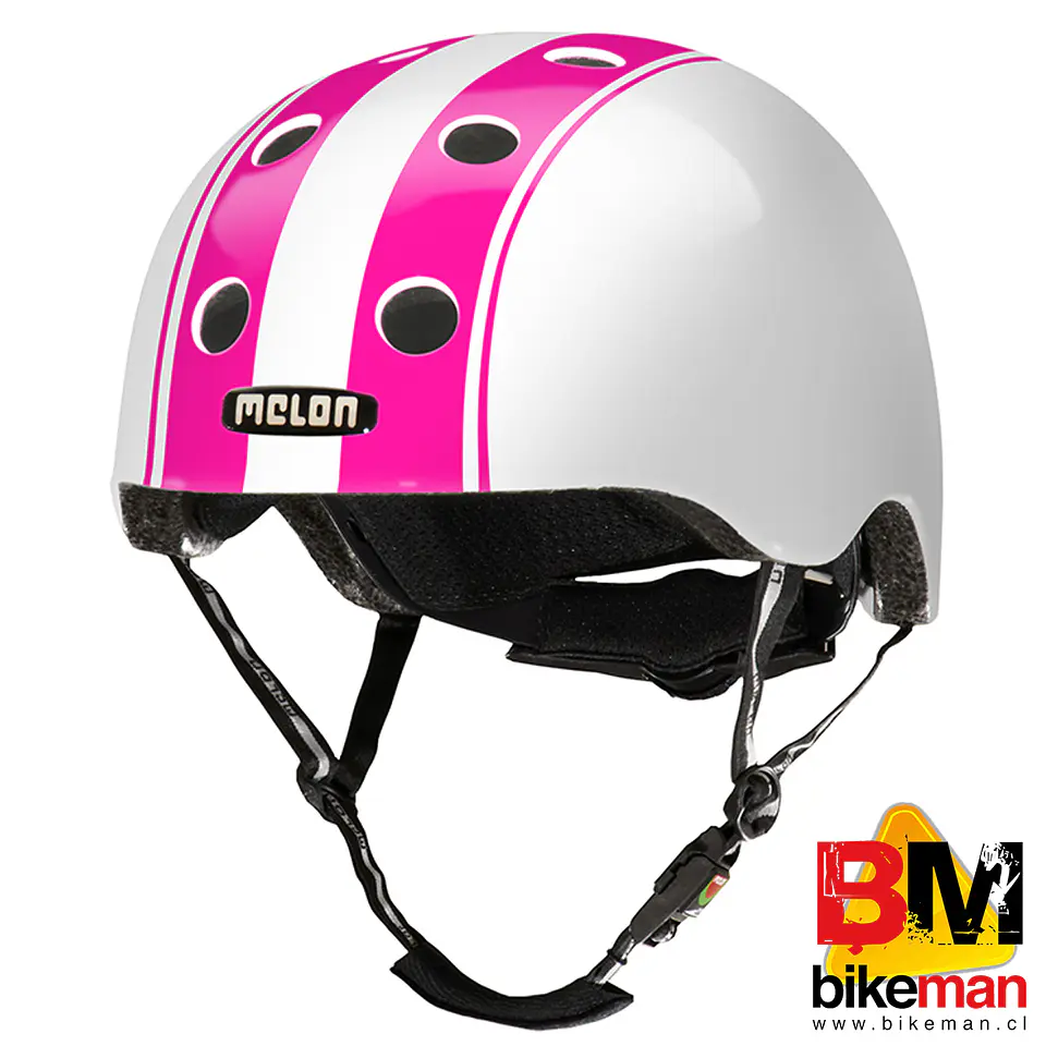 Casco Melon Decent Pink / White Talla M/L 1