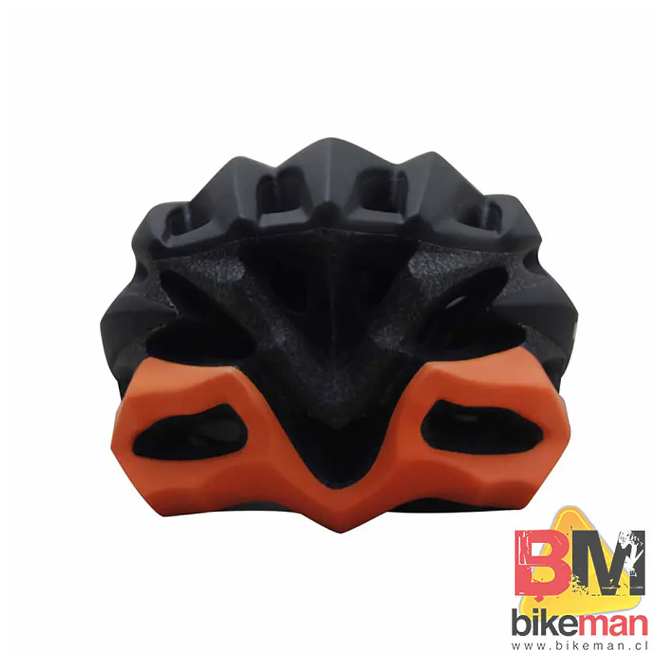 Casco OnWheels Sport Negro / Naranjo  3