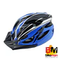 Casco Pro Bike MTB Negro / Azul con Luz - Miniatura 1