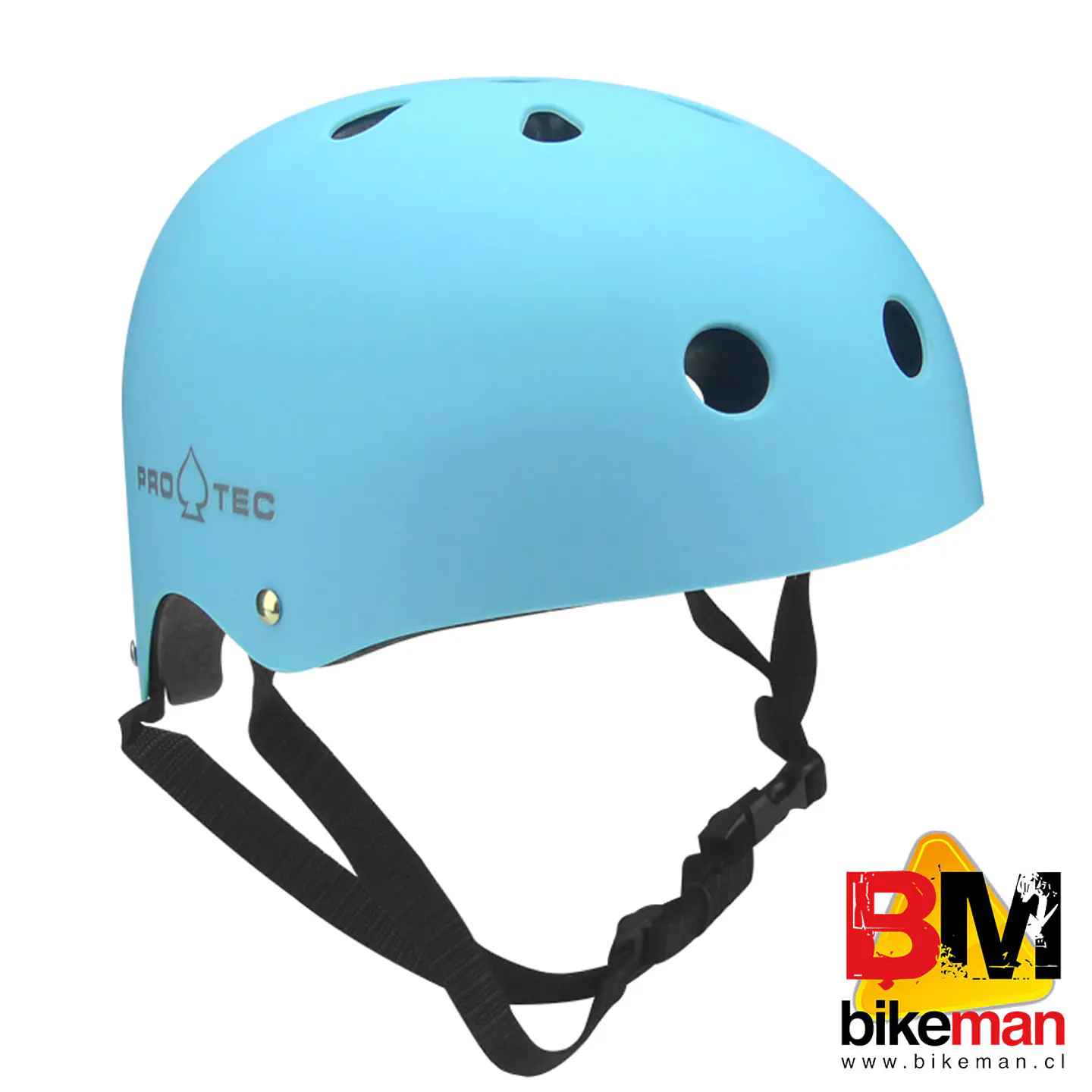 Casco Protec Urbano Celeste Talla M 1