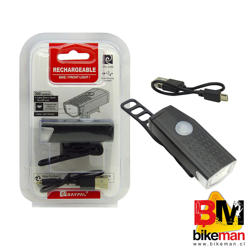 Luz Frontal Raypal 300 Lumens 2
