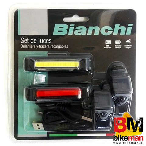 Pack Luces Bianchi 130 Lumens
