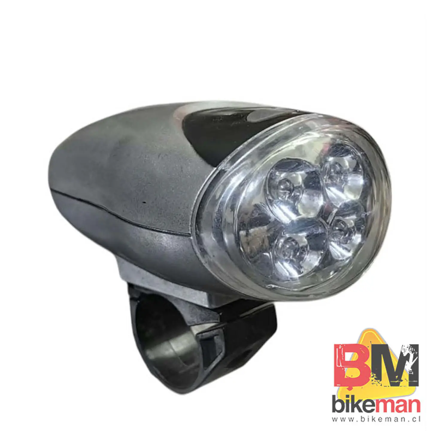 Luz Frontal Silver 4 Leds Pilas 1