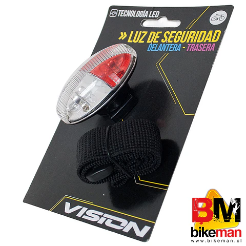 Luz de Casco Vision 360° Delantera / Trasera