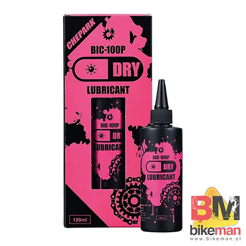 Lubricante Chepark BIC-100P Dry Teflón 120ml