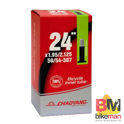 Cámara 24 x 1.5-2.2 Válvula Auto Chaoyang