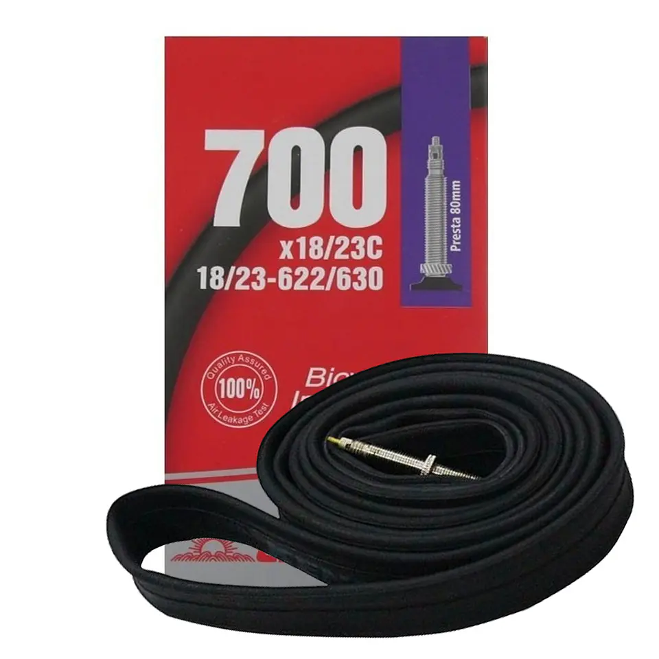 Cámara 700 x 18-23C Válvula Presta 80mm Chaoyang 1