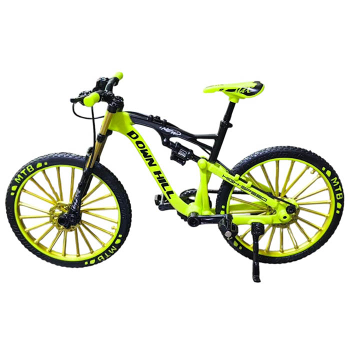 Mini Bicicleta MTB Doble Suspensión Amarilla