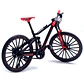 Mini Bicicleta MTB Downhill Negra Roja - Miniatura 2