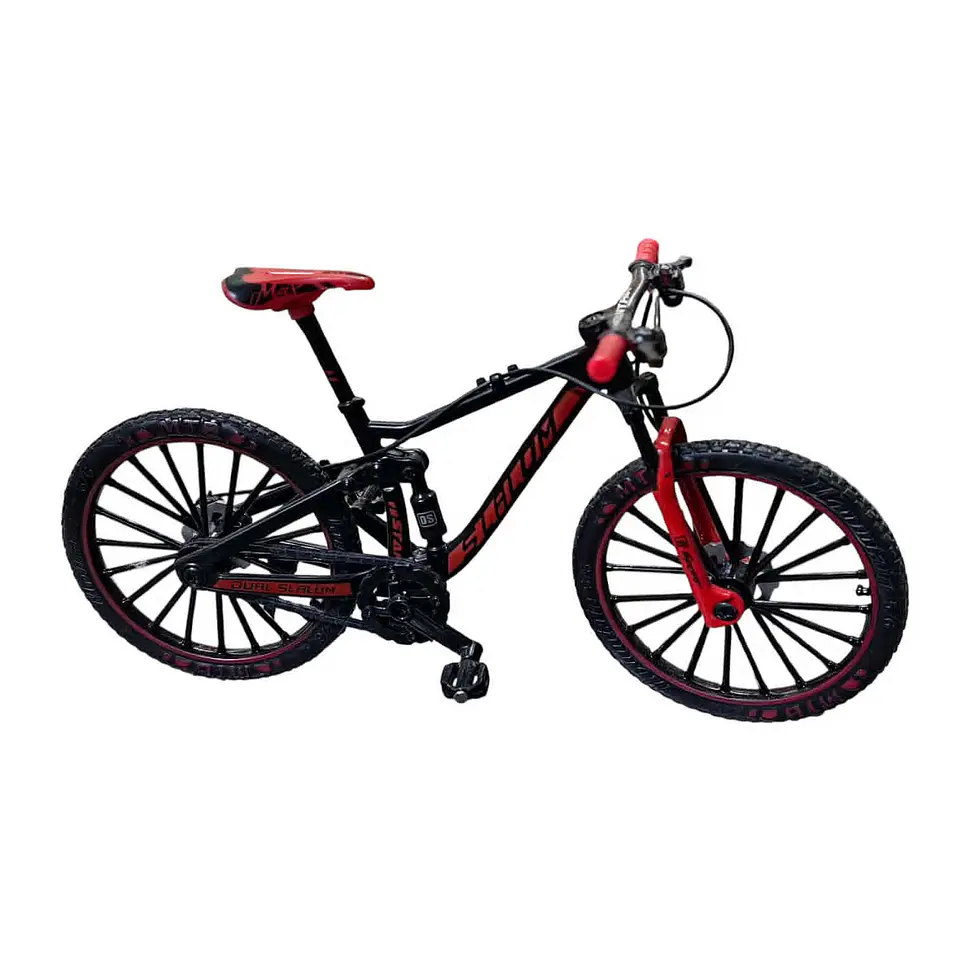 Mini Bicicleta MTB Downhill Negra Roja 1