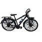 Mini Bicicleta de Cicloturismo Con Parrilla - Miniatura 1
