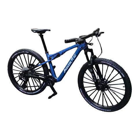 Mini Bicicleta Doble Suspensión Azul