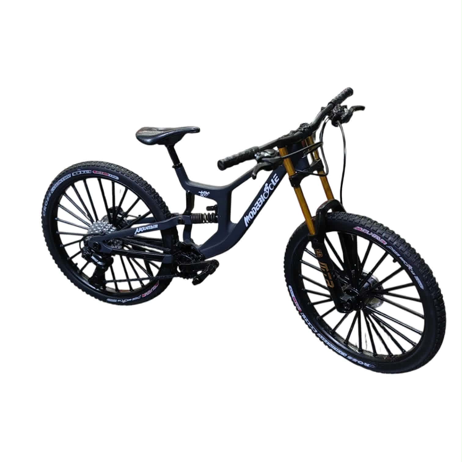 Mini Bicicleta Doble Suspensión Gris
